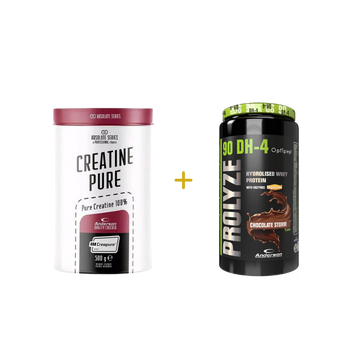 Anderson Research Prolyze 800g + Creatine Pure 500g - Whey Idrolizzate Optipep® e Creatina monoidrato Creapure®