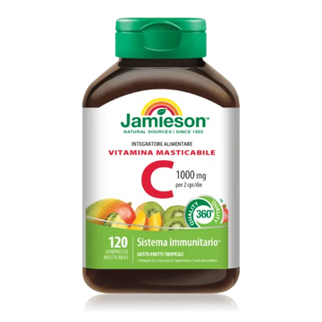 Vitamina C 1000 Masticabili 120 cpr - YakSports