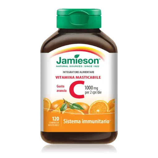 Vitamina C 1000 Masticabili 120 cpr - YakSports