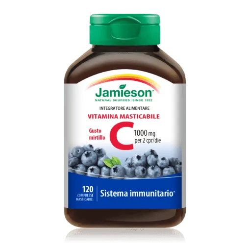 Vitamina C 1000 Masticabili 120 cpr - YakSports