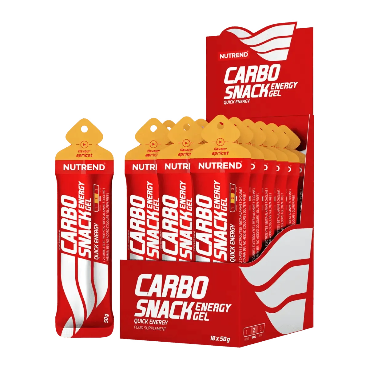 Carbosnack sacchetti 50g - YakSports