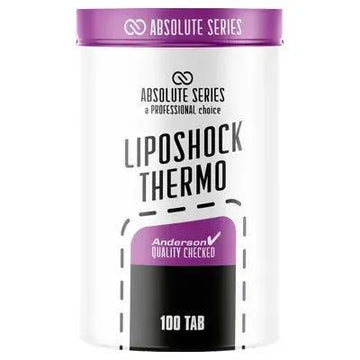 Liposhock Thermo Anderson, linea Absolute Series, termogenico in compresse con acetil L-carnitina, confezione da 100 compresse
