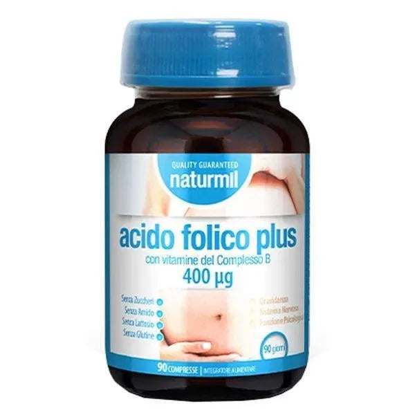 Acido folico plus 400 µg 90 cpr - YakSports