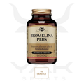 Bromelina Plus 60 cps - Solgar
