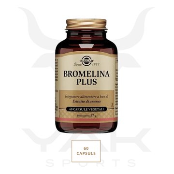 Bromelina Plus 60 cps - Solgar