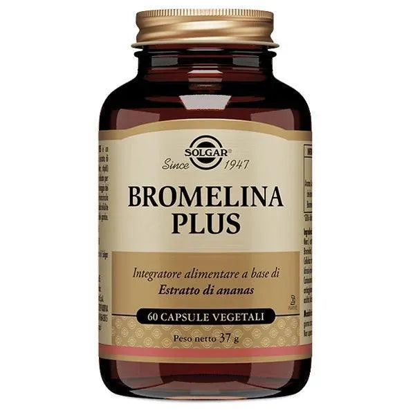 Bromelina Plus 60 cps - Solgar