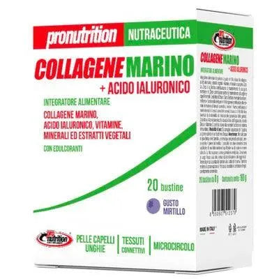 Collagene Marino e Acido Ialuronico 20 bustine - ProNutrition