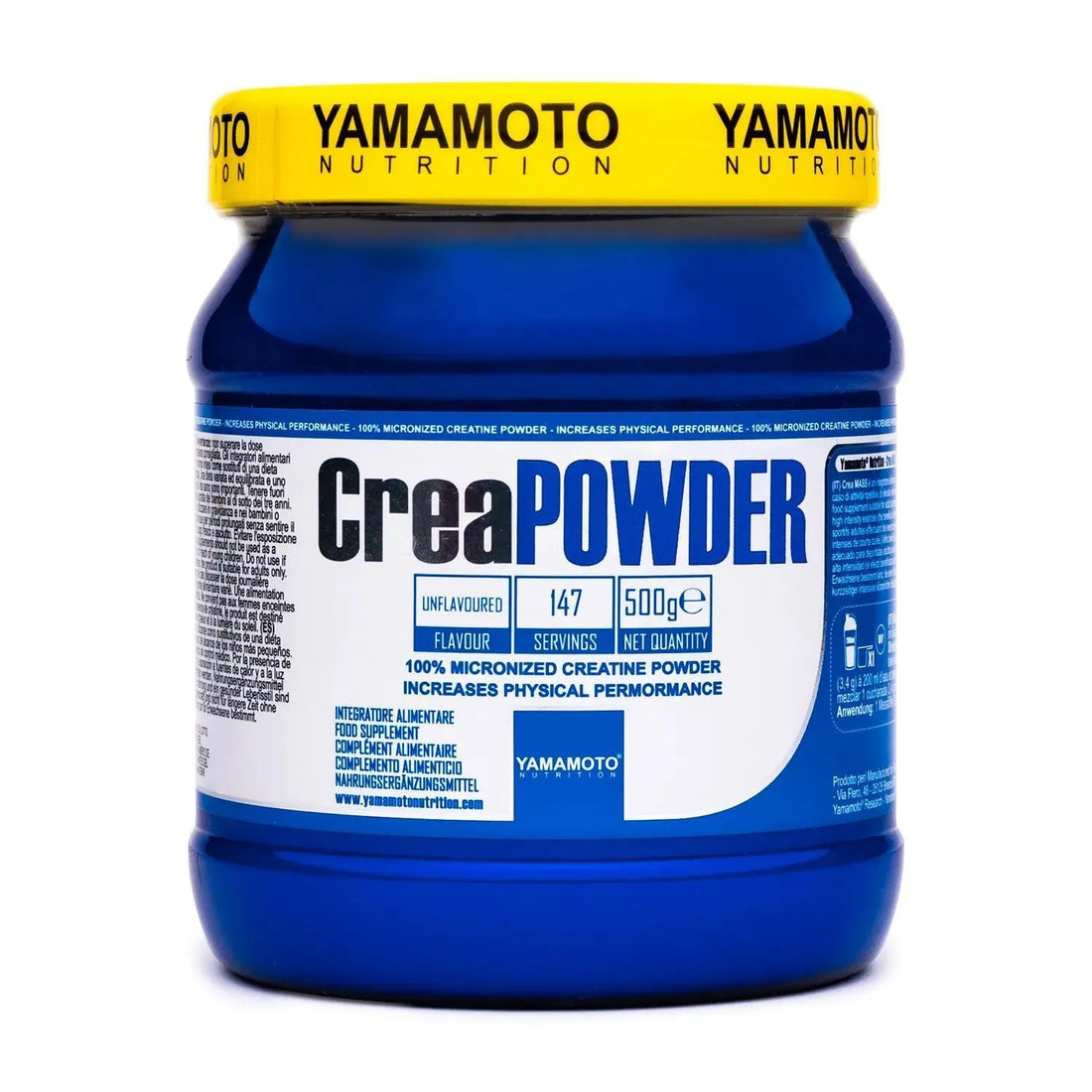 Crea Powder Creatina in Polvere 500g Yamamoto Nutrition