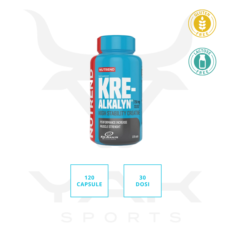Creatina Kre-Alkalyn 120 cps - Nutrend