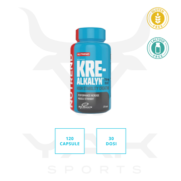 Creatina Kre-Alkalyn 120 cps - Nutrend