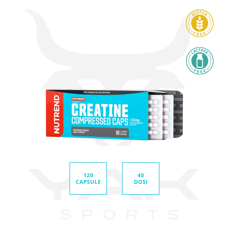 Creatine in compresse 120 cps - Nutrend
