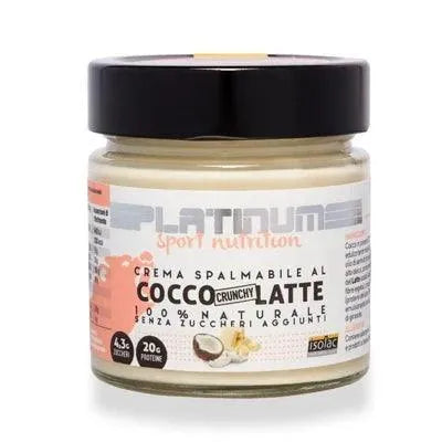 Crema Spalmabile Cocco Latte Crunchy 250 g - YakSports