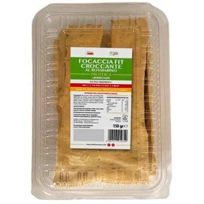 Focaccia Croccante Fit Proteica 150g Rosmarino - YakSports
