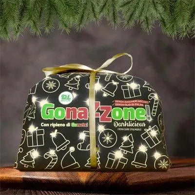 Gonazzone - Panettone con ripieno di Gonuts Dark 630 g - YakSports