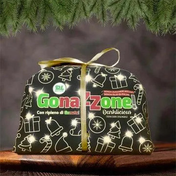 Gonazzone - Panettone con ripieno di Gonuts Dark 630 g - YakSports