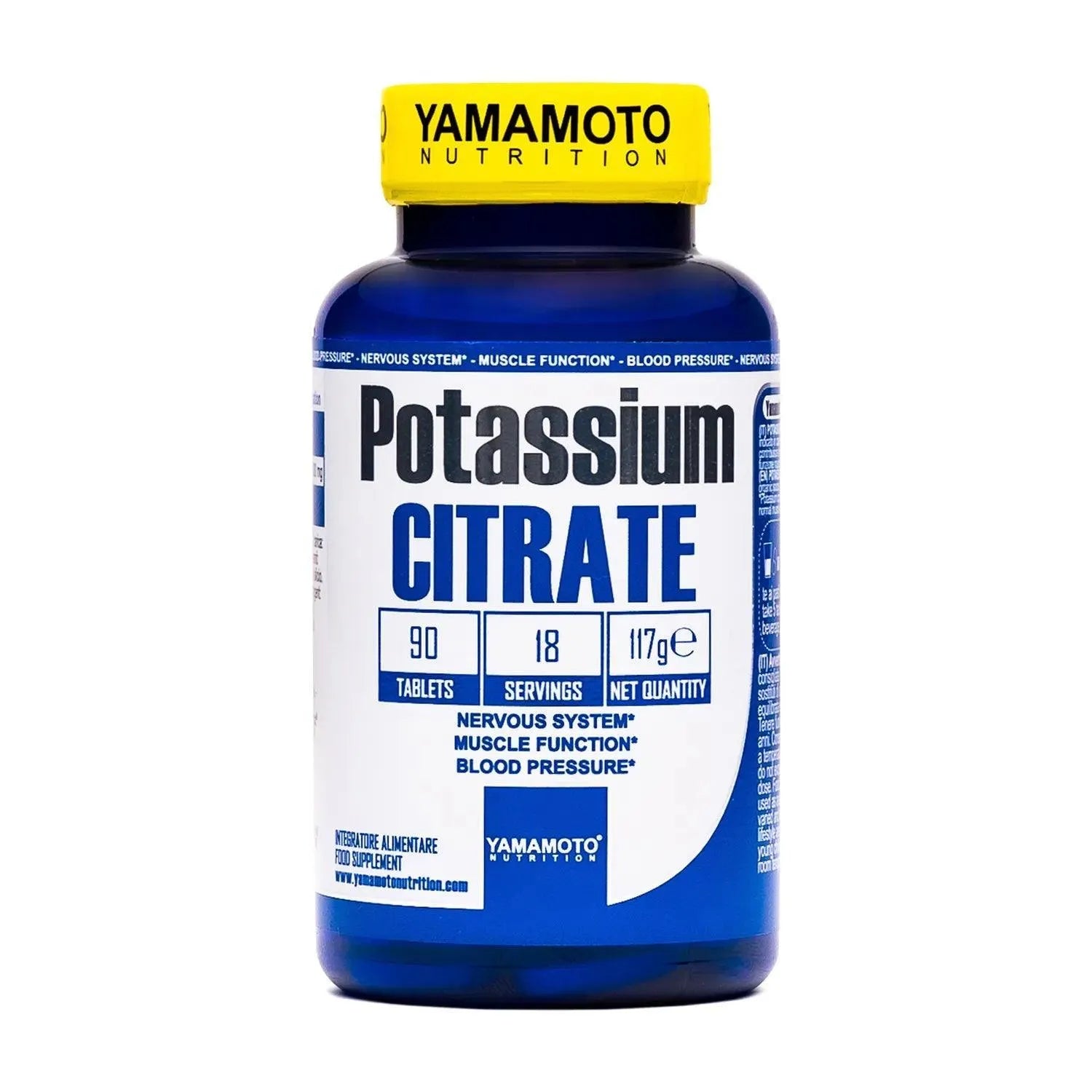 Potassium CITRATE 90 cpr - YakSports