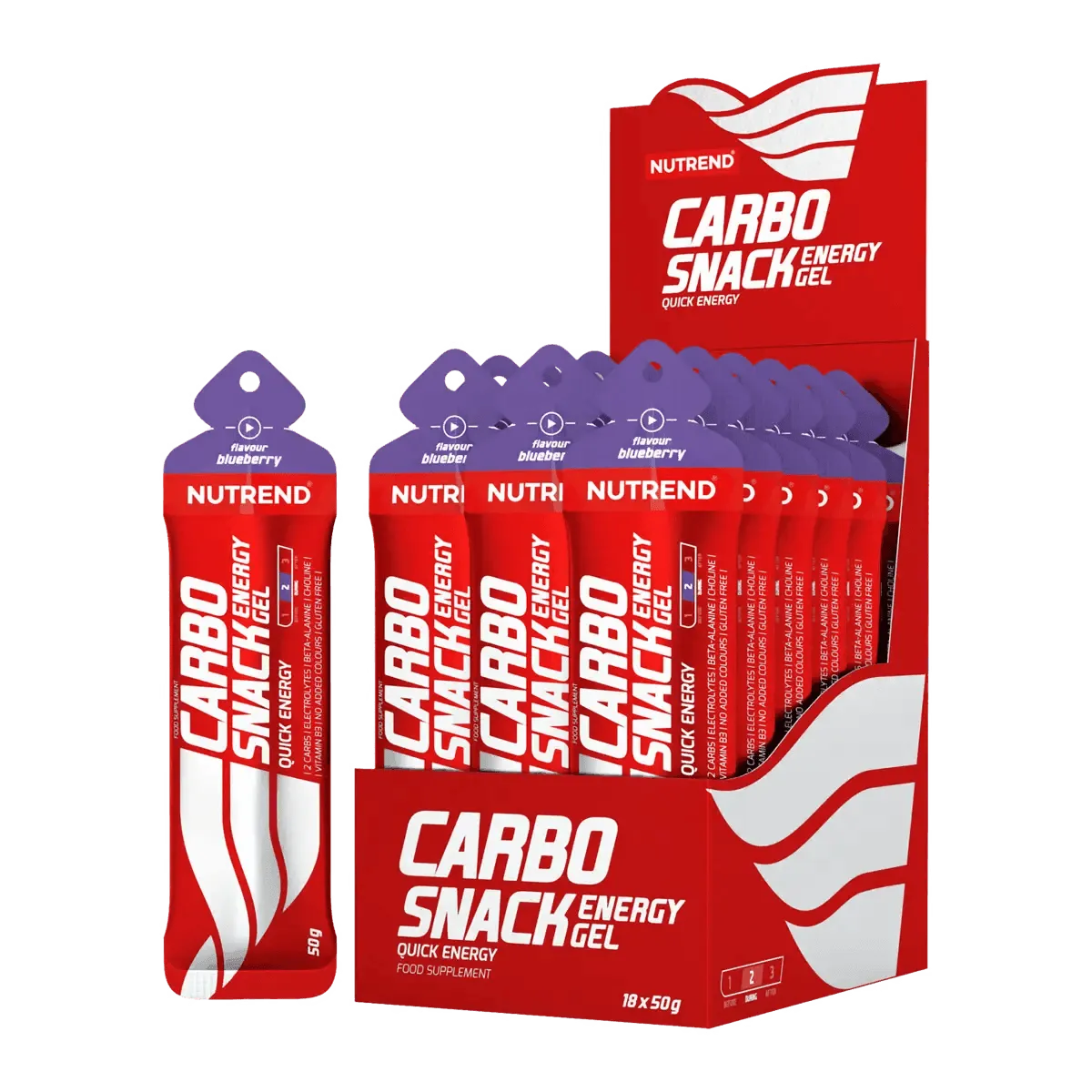 Carbosnack sacchetti 50g - YakSports