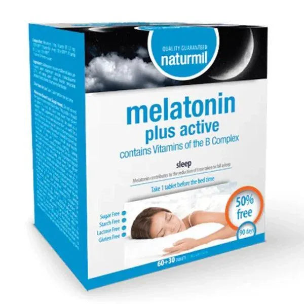 Melatonina Plus Active 90 cpr - YakSports