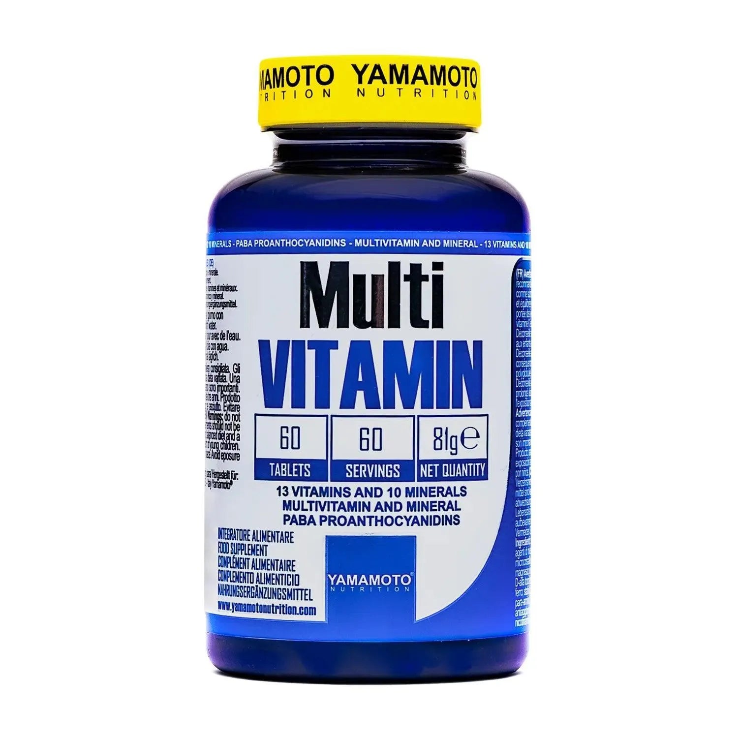 Multi VITAMIN 60 cpr - Yamamoto Nutrition