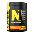 Nutrend N1 pre-workout polvere 510g gusto Arancia Rossa