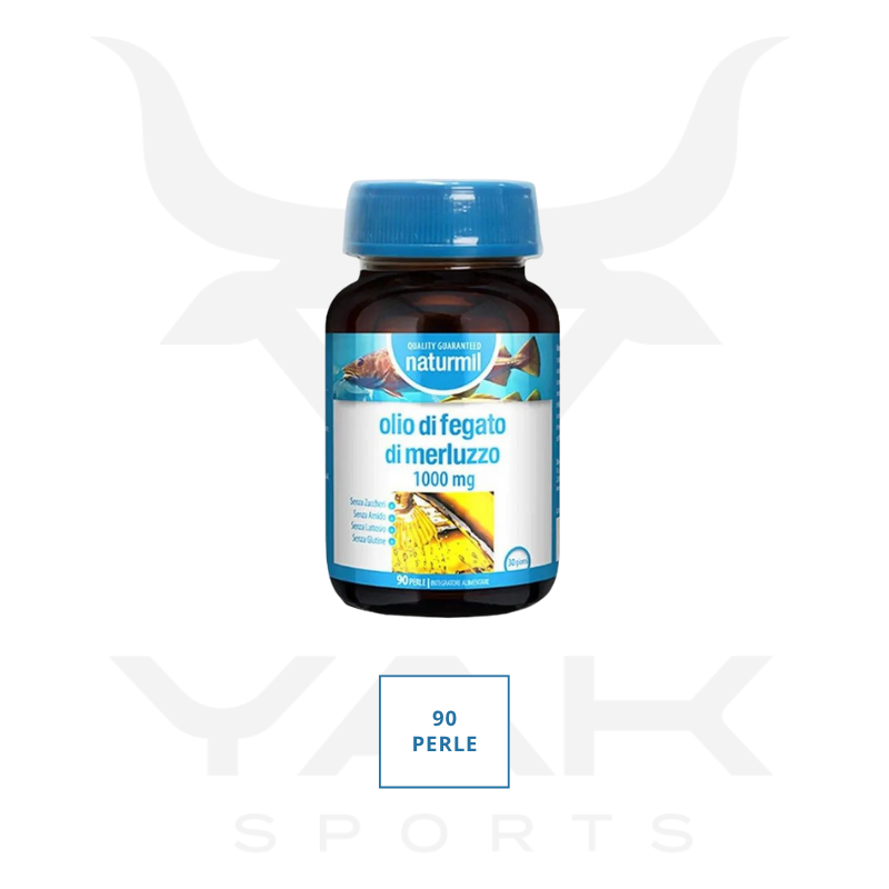 Olio di Fegato di Merluzzo 1000 mg 90 perle - YakSports