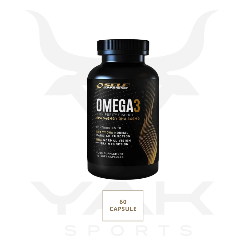 Omega 3 Fish Oil 60 cps - YakSports