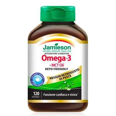 Omega 3 + MCT OIL 120 softgels - YakSports