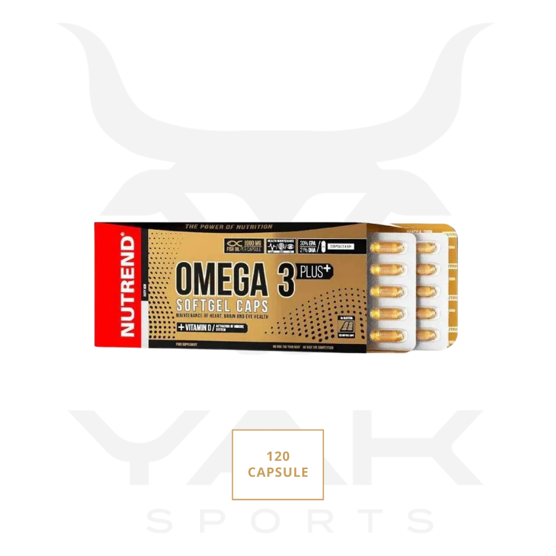 Omega 3 Plus 120 cps - Nutrend