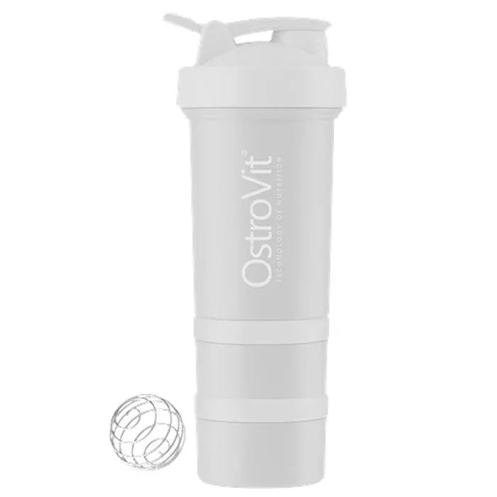 Premium Shaker 450 ml with 2 pill boxes and mixing ball - YakSports