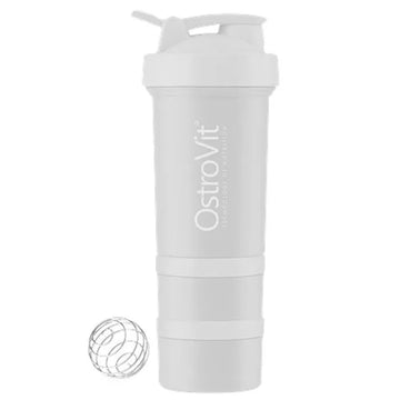 Premium Shaker 450 ml with 2 pill boxes and mixing ball - YakSports