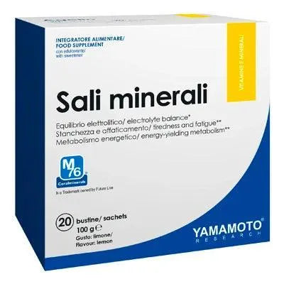 Sali minerali 20 bustine da 5 grammi - YakSports