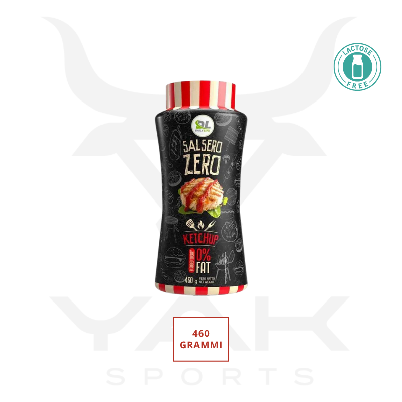 Salsero Zero Ketchup 460g - YakSports