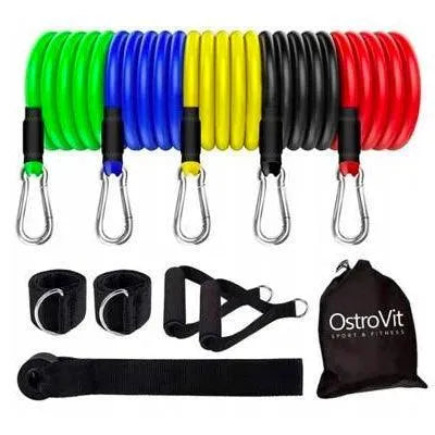 Set di bande di allenamento Expander (5 bande) - YakSports