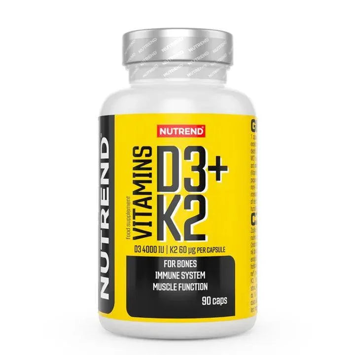 Vitamin D3 + K2 90 cps - YakSports