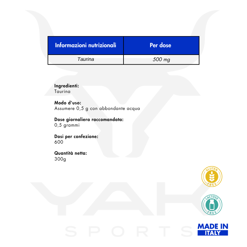 Valori Nutrizionali Tau_POWDER_300_g_-_Yamamoto