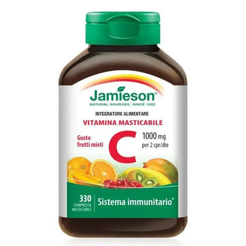 Vitamina C 1000 Masticabili 330 cpr - YakSports