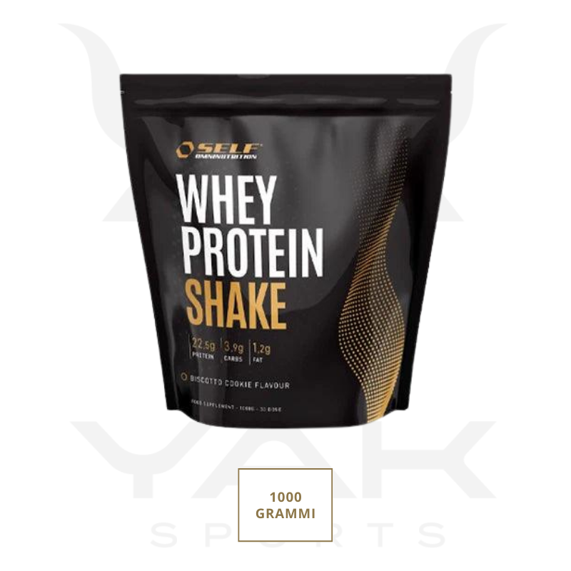 Whey Protein Shake 1000g biscotto - SELF Omninutrition