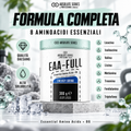 Absolute Series EAA-FULL 300 g formula completa con 8 aminoacidi essenziali vitamina B6 e alta solubilità