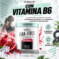 Absolute Series EAA-FULL 300 g gusto melograno con vitamina B6 che contribuisce al normale metabolismo energetico e alla riduzione di stanchezza e affaticamento