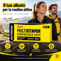 Nutrend Multivitamin Compressed Caps, integratore pensato per la routine attiva con supporto quotidiano a equilibrio, benessere e praticità