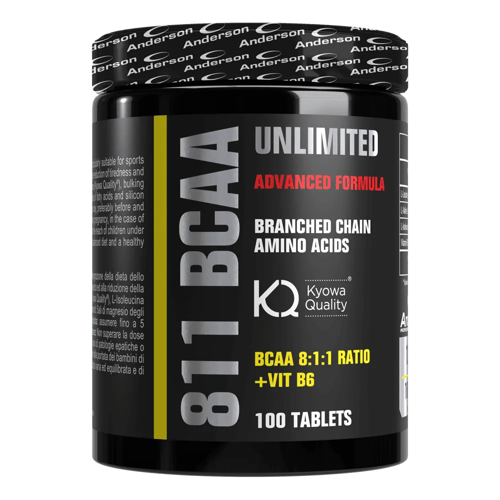 Anderson Research 811 BCAA Unlimited 8:1:1 compresse 100 compresse