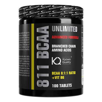 Anderson Research 811 BCAA Unlimited 8:1:1 compresse 100 compresse