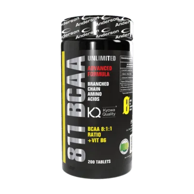 Anderson Research 811 BCAA Unlimited 8:1:1 compresse 200 compresse