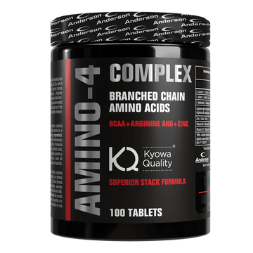 Anderson Research Amino-4 Complex BCAA 2:1:1 con arginina AKG 100 compresse