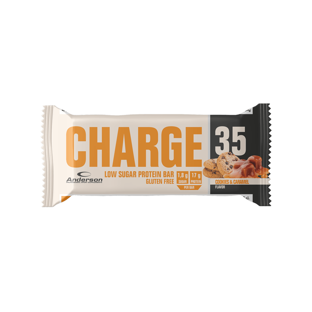 Anderson Research Charge 35 barretta da 50 g gusto biscotto e caramello