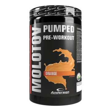 Anderson Research Molotov Pumped Pre-Workout polvere 600g gusto arancia