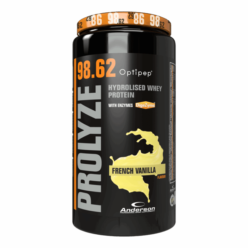Anderson Research Prolyze 98.62 Optipep proteine whey idrolizzate polvere 800g gusto vaniglia