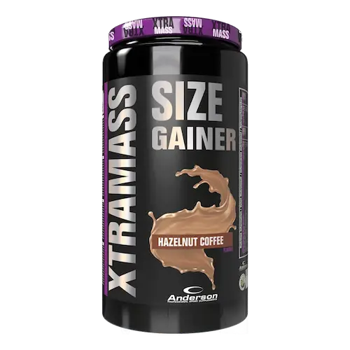 Anderson Research Xtramass Size Gainer polvere 1100g gusto nocciola e caffè