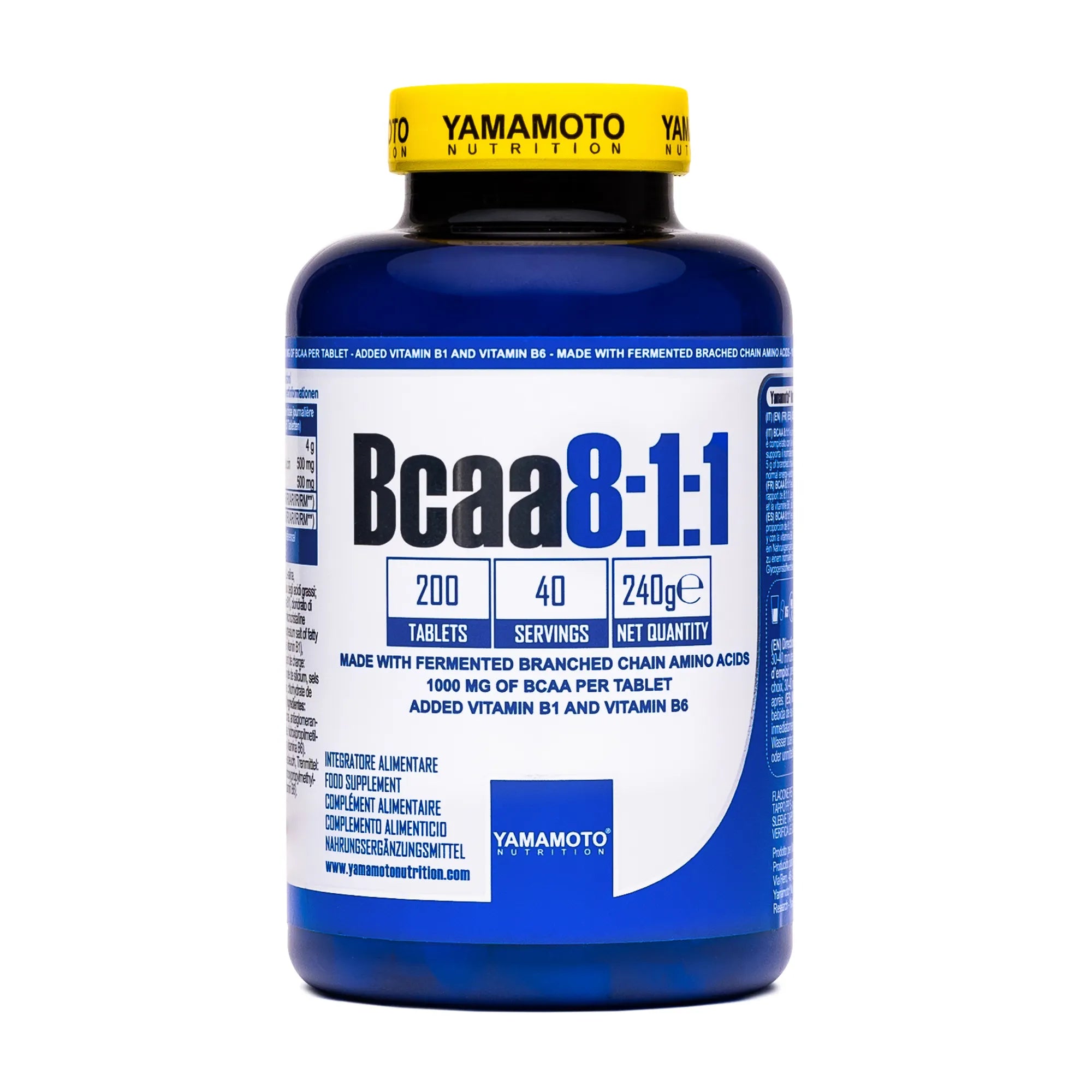 bcaa 811 200 tab yamoto nutrition