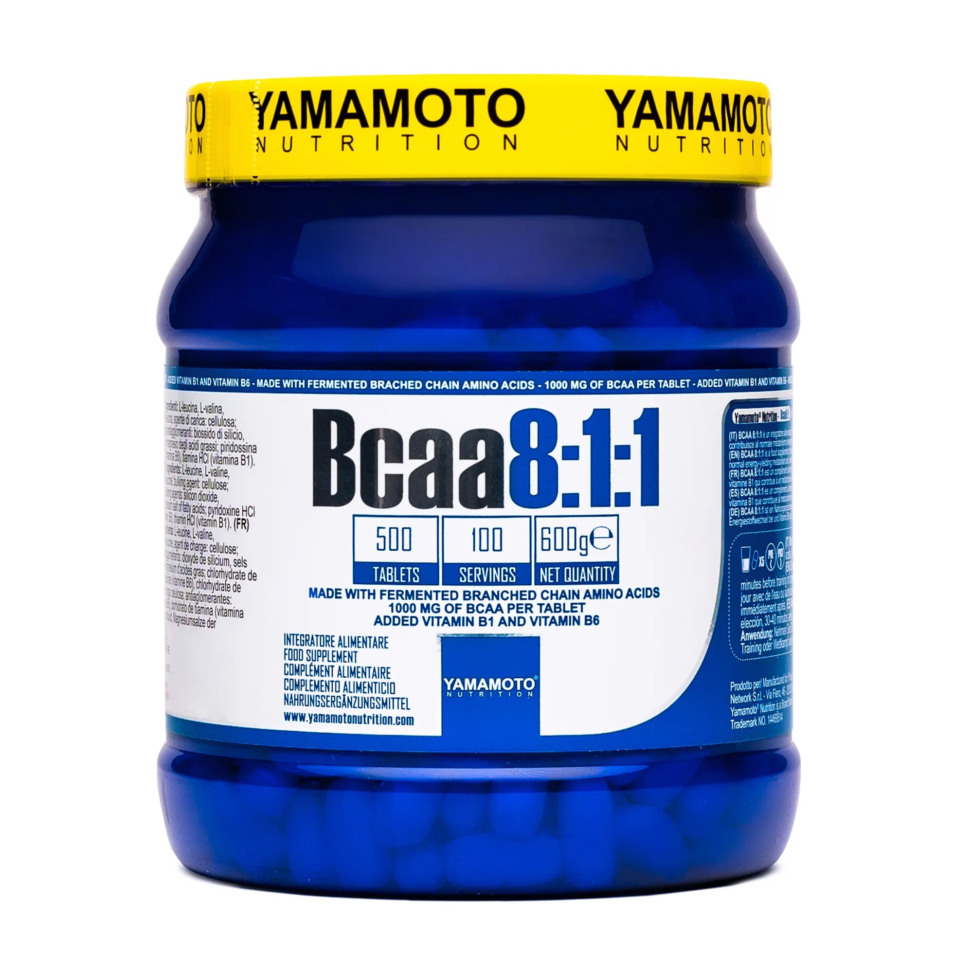 bcaa 811 500 compresse yamamoto nutrition